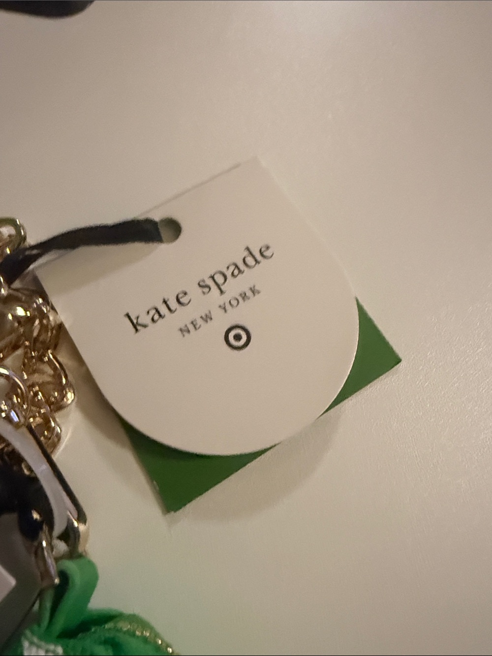 kate spade Green and White Striped Kids Coin & Card Pouch Set - Picture 2 of 2